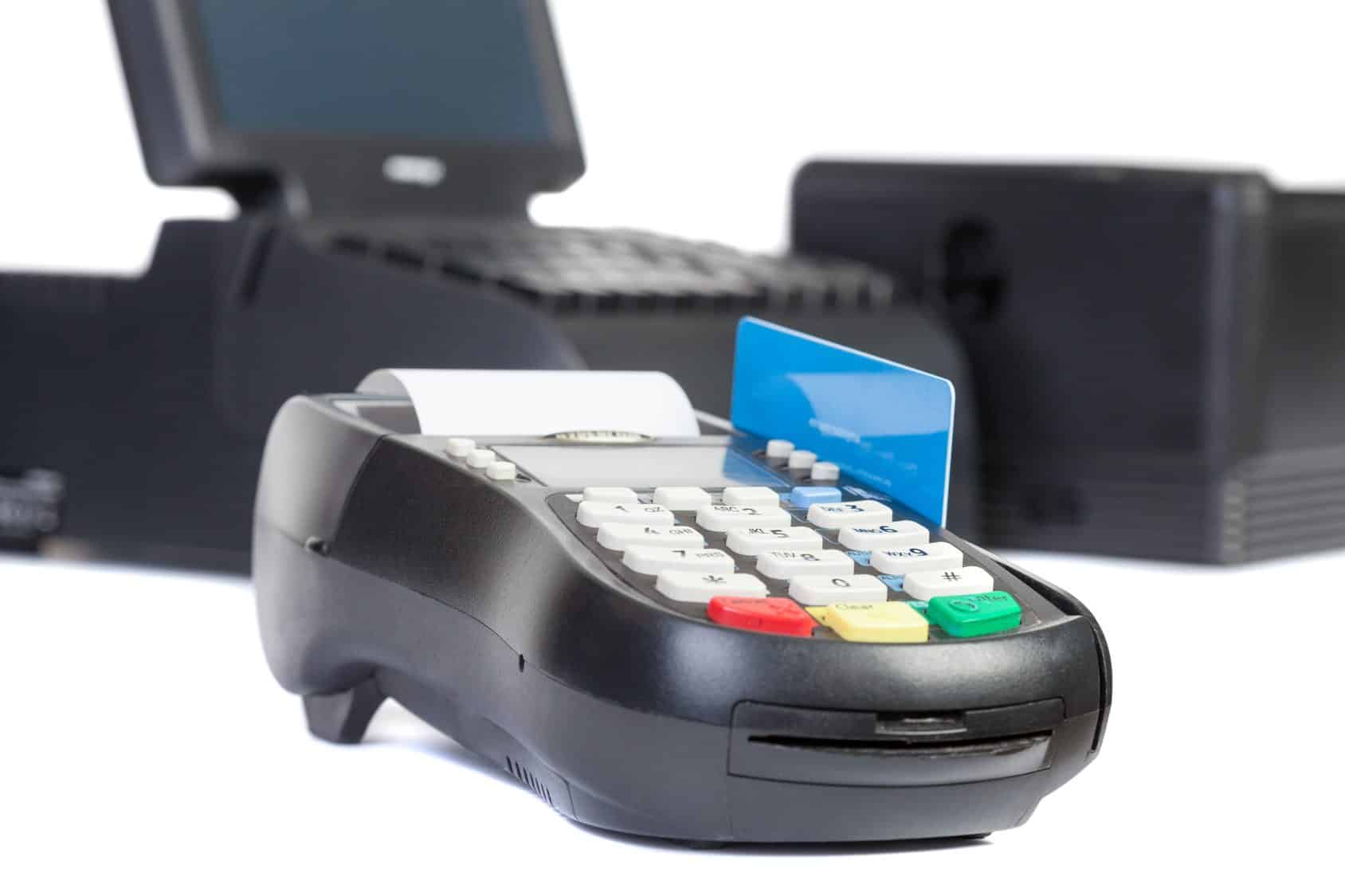 Card terminal and point-of-sale equipment